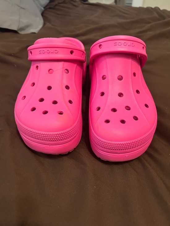 CROCS Shoes - Crocs Platform Clog in Hot Pink! Barely worn!